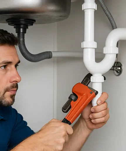 Kitchen sink pipe repair Channelview TX — clogged or leaking sink repair