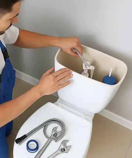 Toilet repair Channelview TX — emergency toilet & flange repair